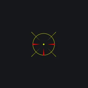 Hell Let Loose red custom crosshair