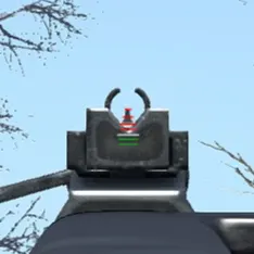 Hell let loose AT rifle blue custom crosshair