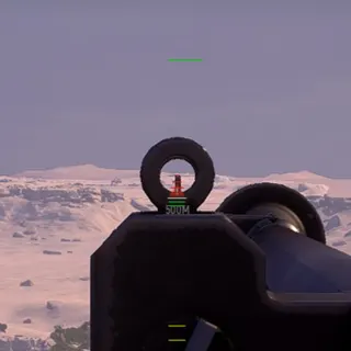 Hell let loose AT rifle(Remake) white custom crosshair