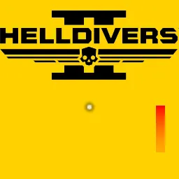 Helldivers 2 Railgun overcharge meter yellow custom crosshair