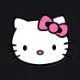 Hello Kitty white custom crosshair