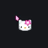 hello kitty curser white animated custom crosshair