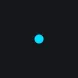 high- vis dot cyan custom crosshair