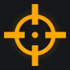 HOLO 13 orange custom crosshair