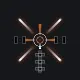 Holy Cross (Orange) white custom crosshair
