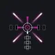 Holy Cross (Pink) white custom crosshair