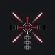 Holy Cross (Red) white custom crosshair