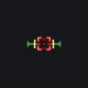 Hot over red custom crosshair