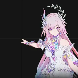 HSR - Cyrene white custom crosshair