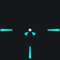 hunt 1896 cyan custom crosshair