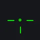 hunt green custom crosshair