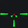HUNT  BEST green custom crosshair