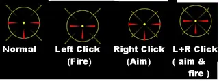 Hunt Showdown Guns black custom crosshair