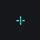 Hunter (G2) cyan custom crosshair