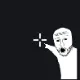 idk white custom crosshair