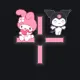interactive KUROMI/MELODY custom crosshair