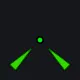 IR - Cross 3 green custom crosshair
