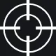 jet reticule white custom crosshair
