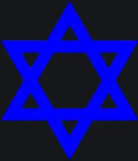 Jewish blue custom crosshair