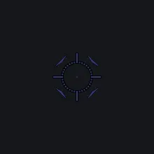 just purple blue custom crosshair
