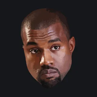 KANYE red custom crosshair