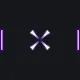 Koko的“X字准星” purple custom crosshair