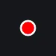 Lined red custom crosshair
