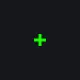 LINGUA FORTNITE green custom crosshair