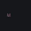 little cat with animations red custom crosshair