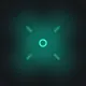 Llama Infernal glow cyan custom crosshair