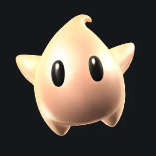 Luma From Mario orange custom crosshair