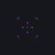 M!Nis' animated purple custom crosshair