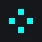 m0NESY cyan custom crosshair