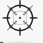 mad white custom crosshair