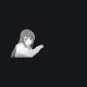 Mai pointing white custom crosshair