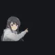 Mai Sakurajima. white custom crosshair