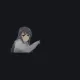 Mai Sakurajima white custom crosshair