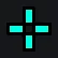 Main cyan custom crosshair