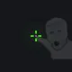 Man Pointing At Crosshair