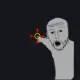 MAN POINTING MEME white custom crosshair