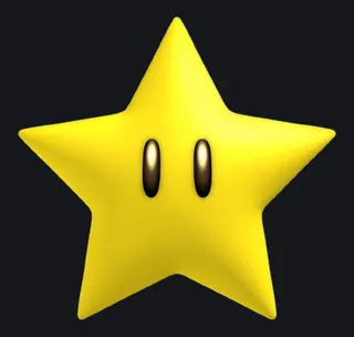 mario star yellow custom crosshair