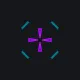 Marvel Rivals - Hawkeye purple custom crosshair