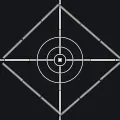 ment for snipers white custom crosshair