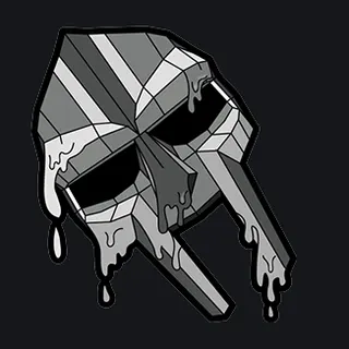 MF DOOM mask white custom crosshair