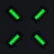 MID AIM green custom crosshair