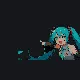 Miku aims for you custom crosshair