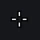 Mini Retro white custom crosshair