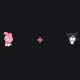 minimal kuromi mymelody custom crosshair