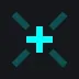 miniplus animated 2 cyan custom crosshair