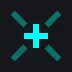 miniplus animated cyan custom crosshair